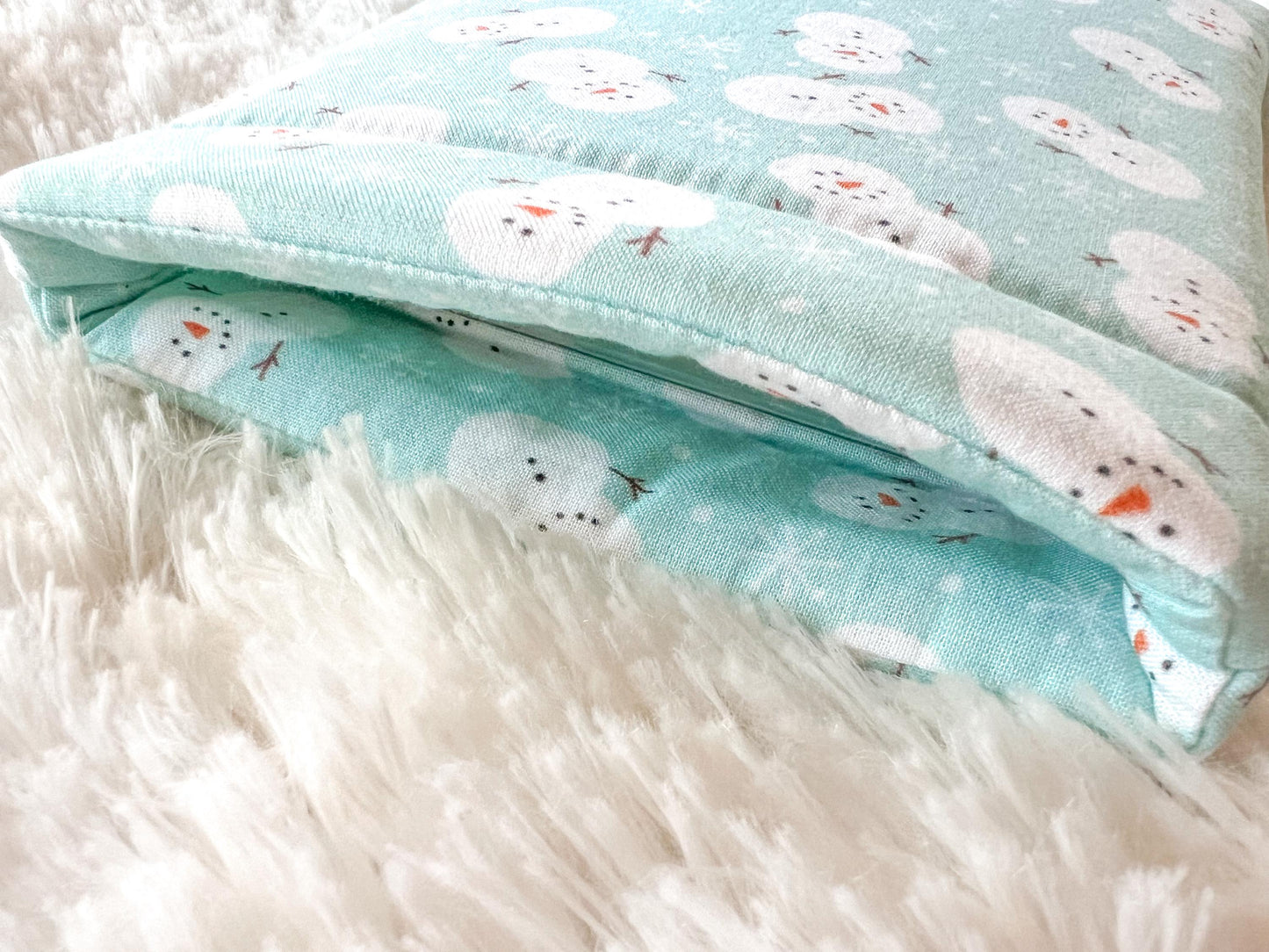 Snowmen Christmas Book Cozy | Christmas Book Cover | Christmas Book Protector | Snowman Book Cover | Cozy Book Cover