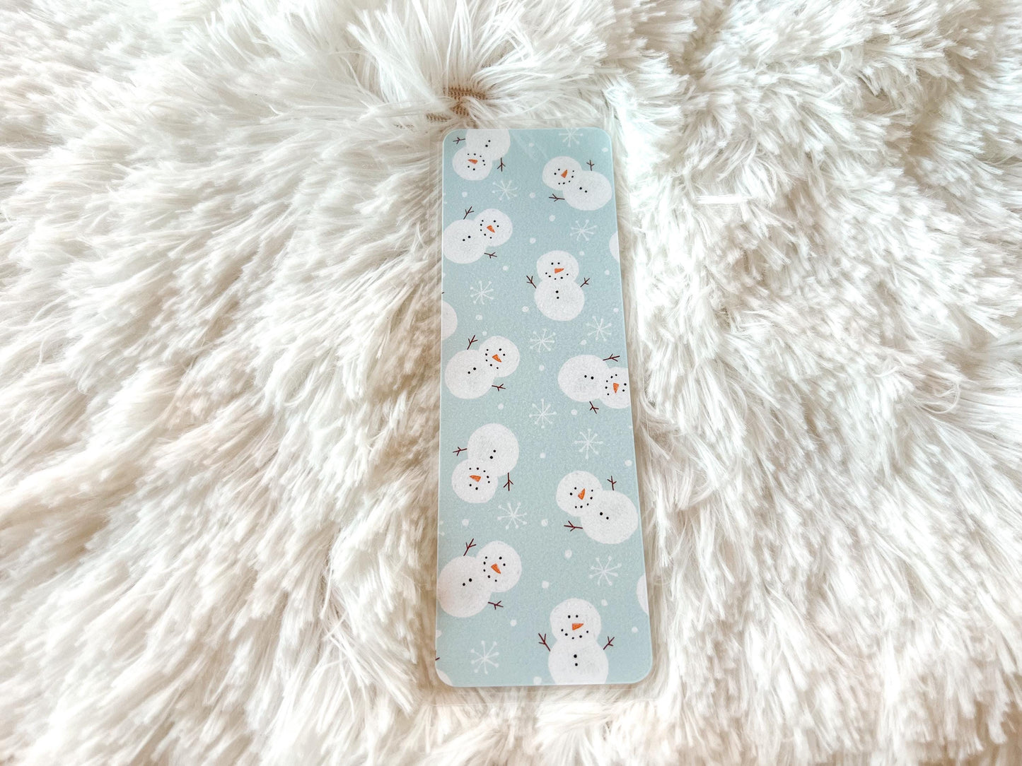 Snowmen Christmas Bookmark | Christmas Bookmark | Winter Bookmark | Gift for Reader | Snow Bookmark