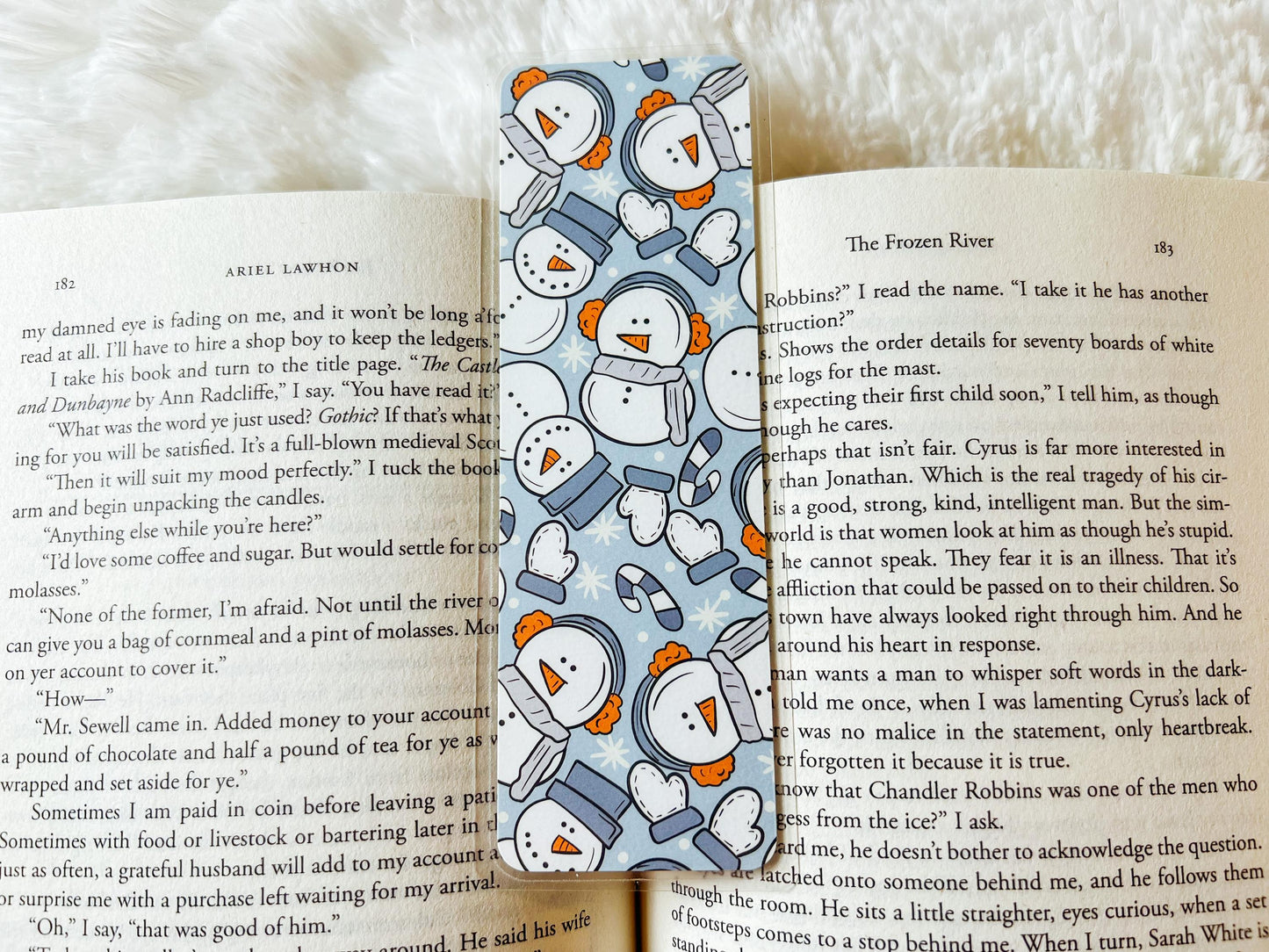Winter Snowmen Christmas Bookmark | Christmas Bookmark | Winter Bookmark | Gift for Reader | Snow Bookmark | Snowman Bookmark