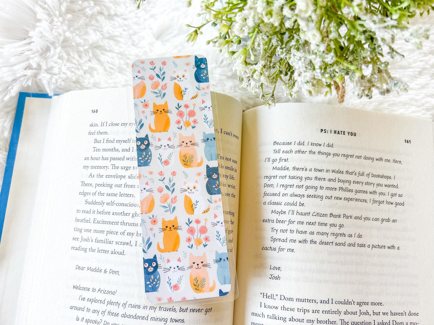 Cute Cats & Books Bookmark Collection | Cats Bookmark | Bookworm Gift | Gift for Reader | Gift for Book Lover | Gift for Cat Lover