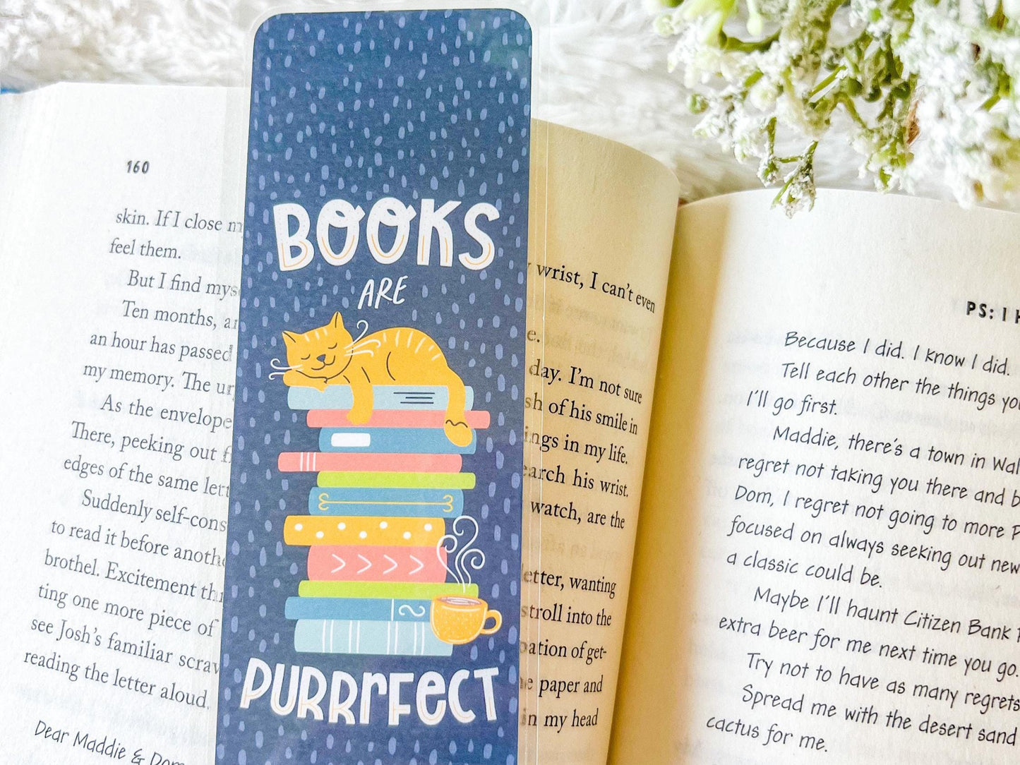 Cute Cats & Books Bookmark Collection | Cats Bookmark | Bookworm Gift | Gift for Reader | Gift for Book Lover | Gift for Cat Lover