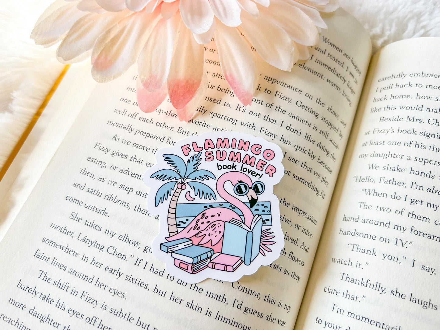 Summer Bookworm Stickers