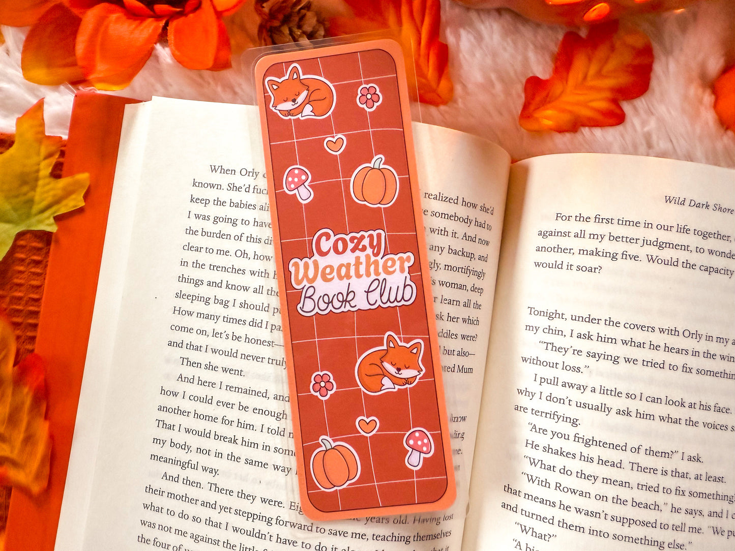 Cozy Weather Fall Bookmark Collection