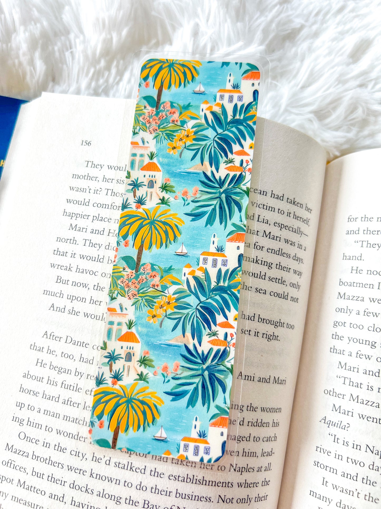 Amalfi Coast Mediterranean Summer Bookmarks