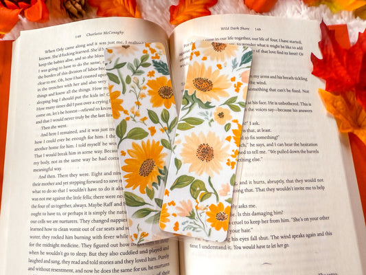 Sunflower Fall Bookmarks