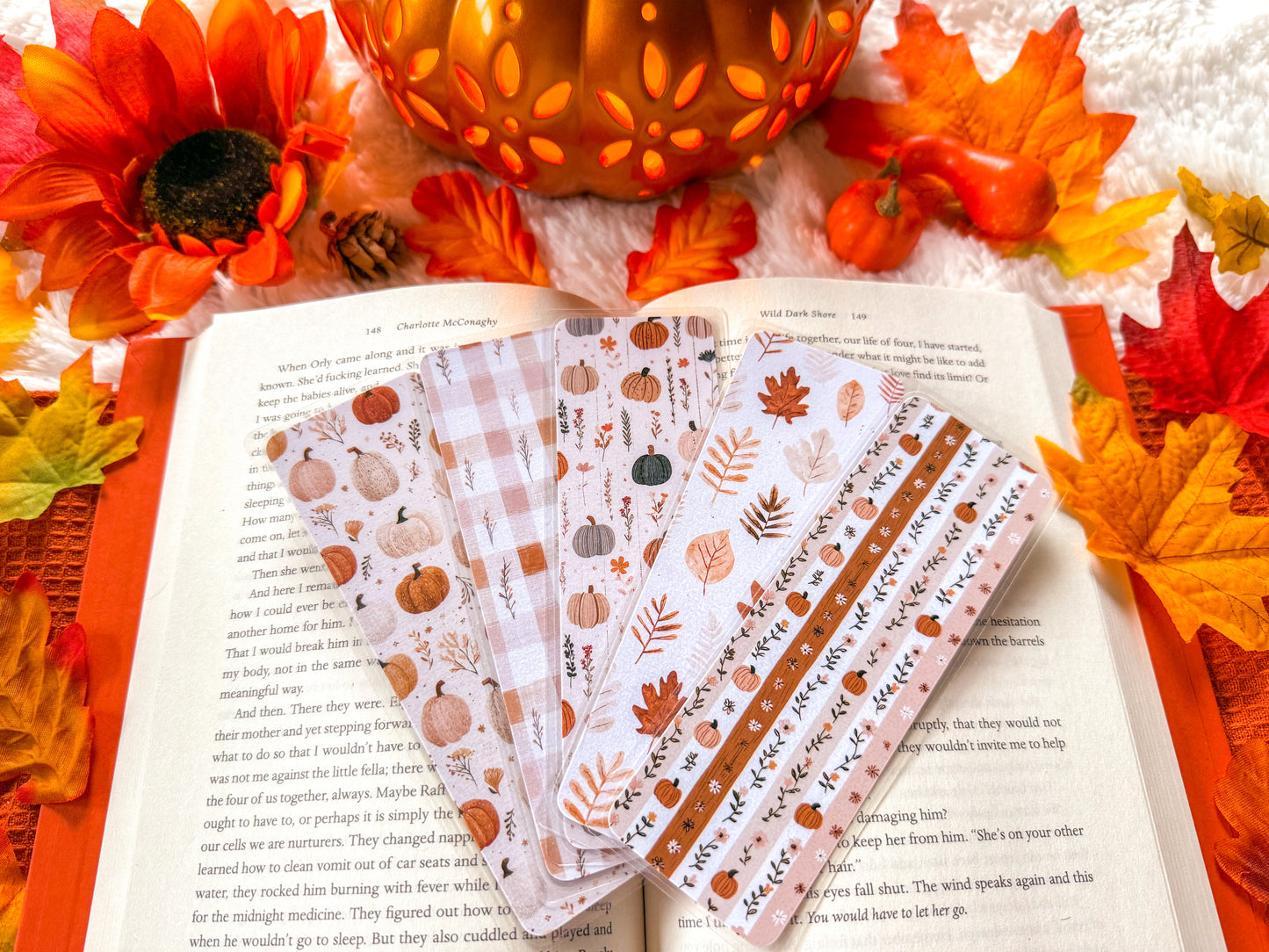 Boho Fall Bookmark Collection