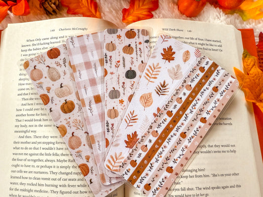 Boho Fall Bookmark Collection