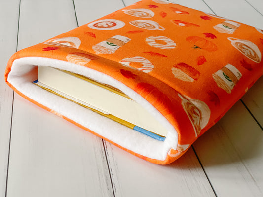 Pumpkin Spice Late Book Sleeve (Sample)