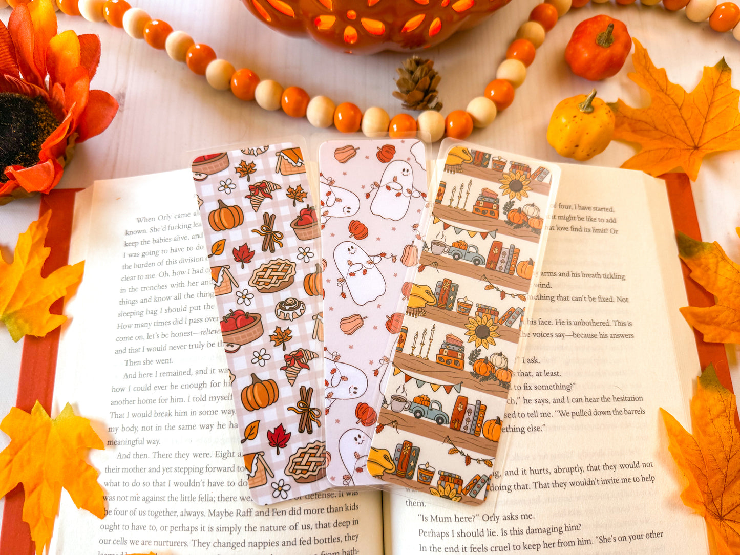 Bookish Fall Bookmark Collection