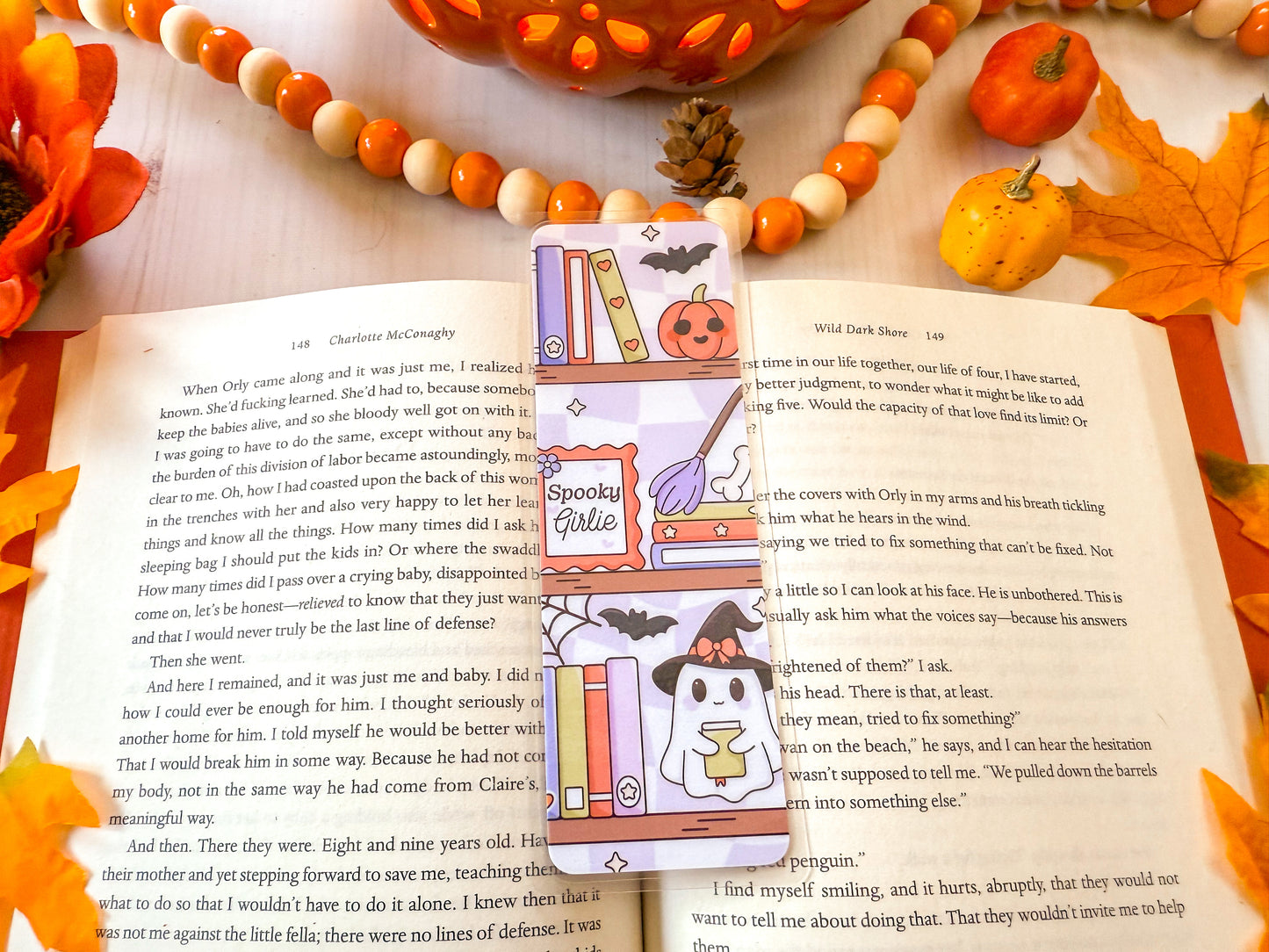 Bookish Halloween Bookmark Collection