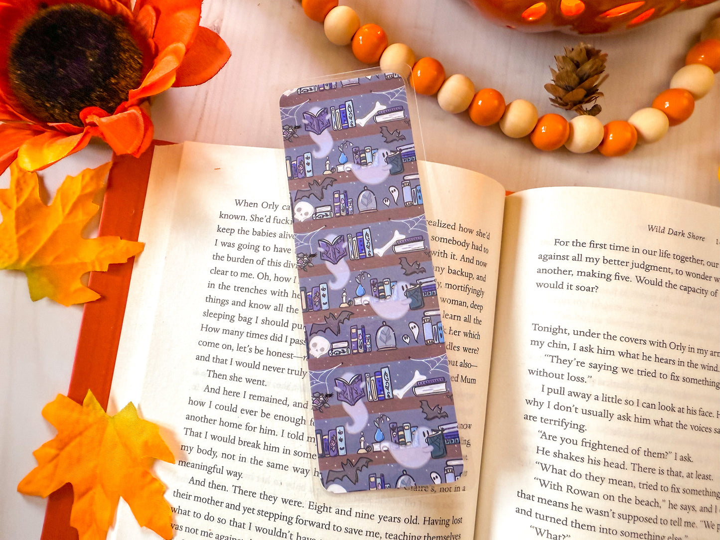 Bookish Halloween Bookmark Collection