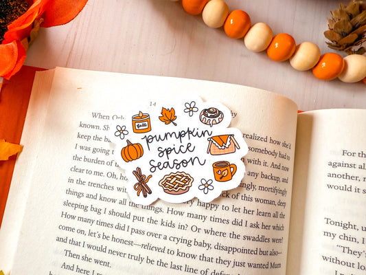 Pumpkin Spice Season Sticker