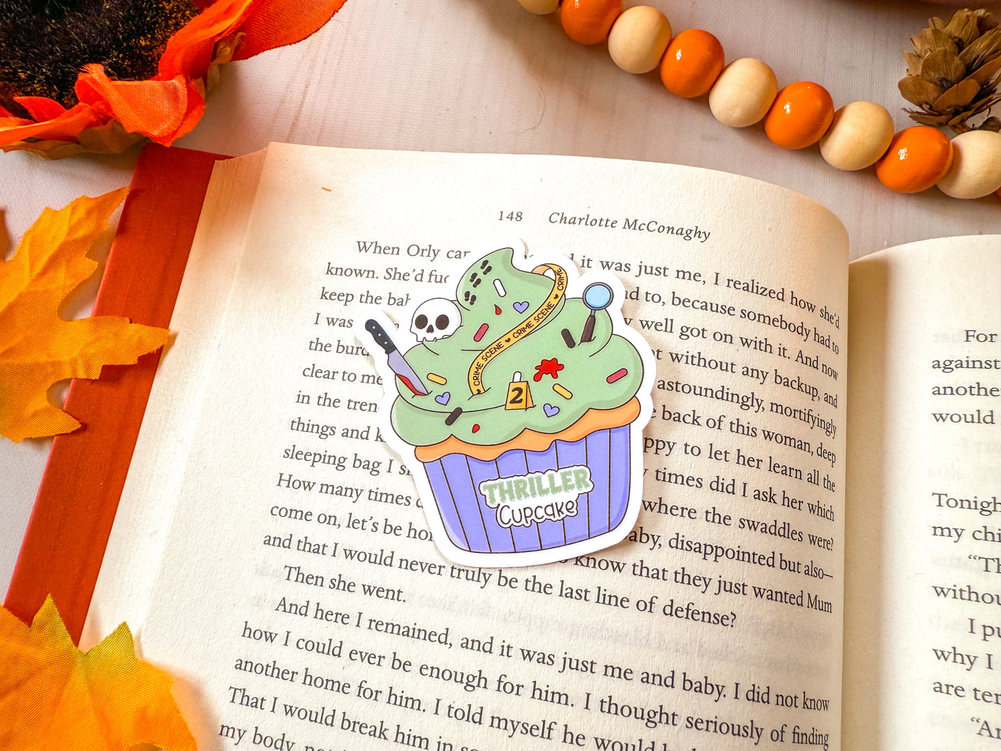 Bookish Halloween Sticker Collection