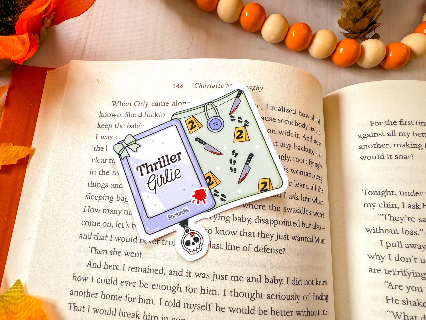Bookish Halloween Sticker Collection