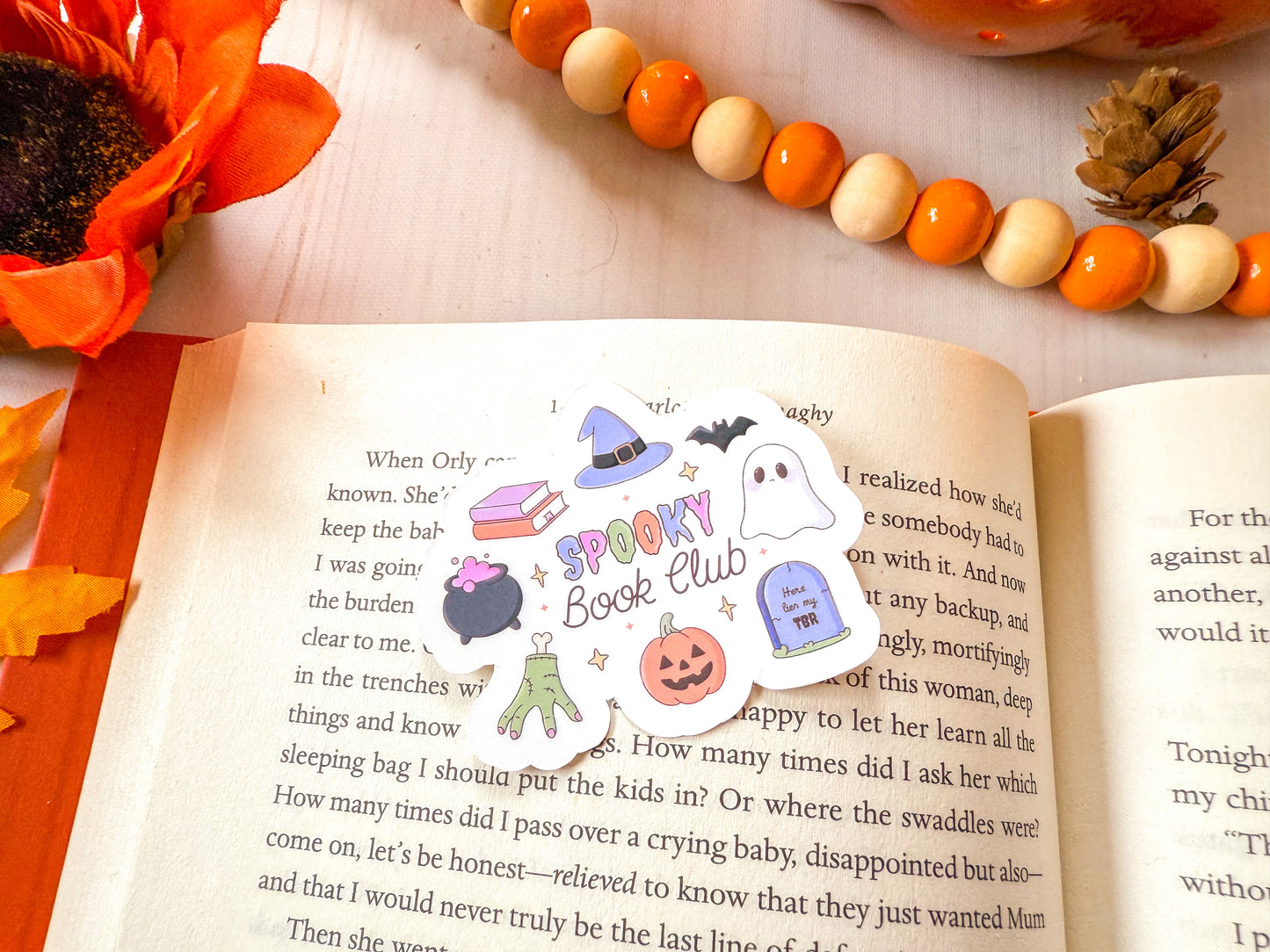 Bookish Halloween Sticker Collection