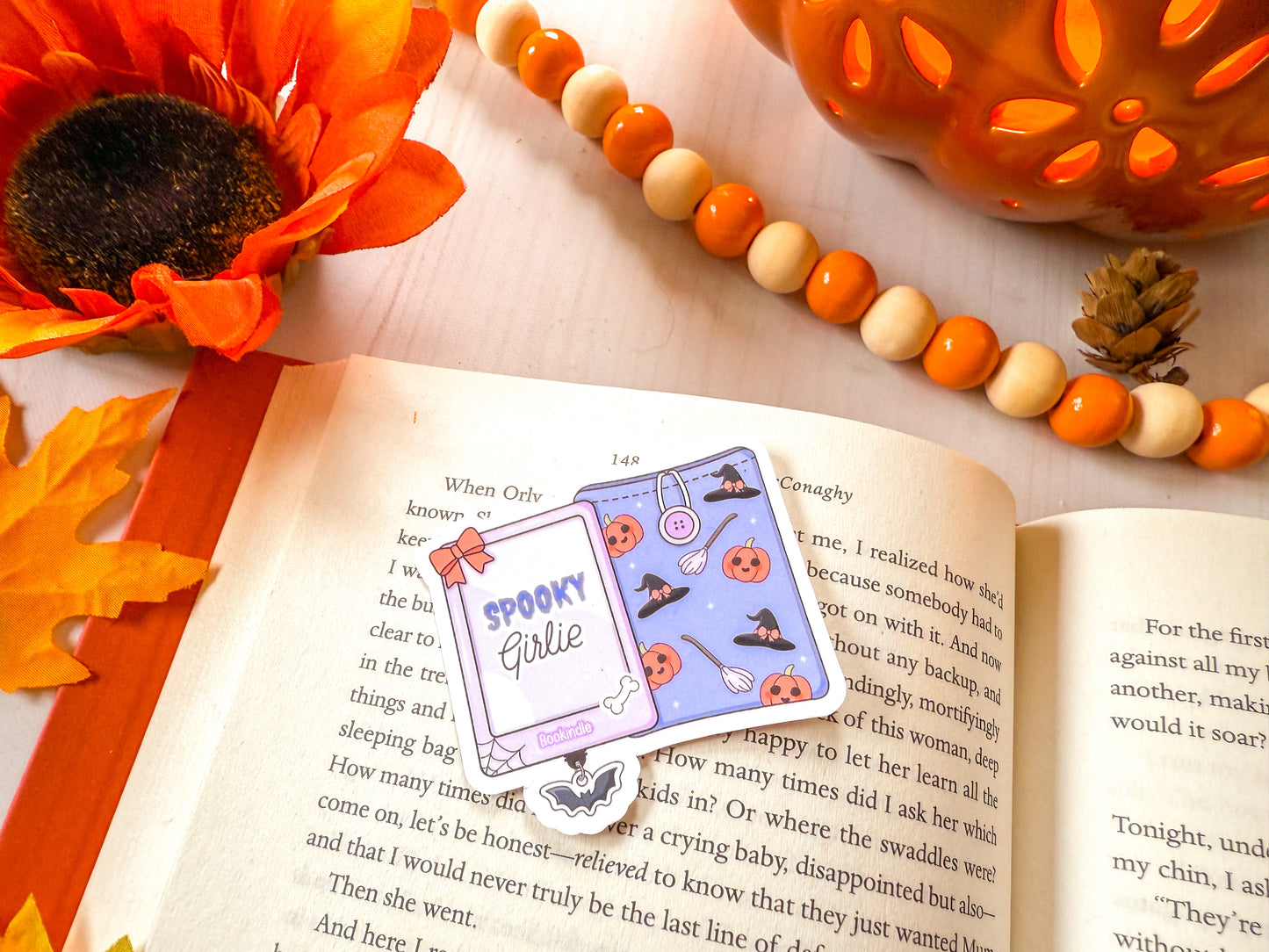 Bookish Halloween Sticker Collection