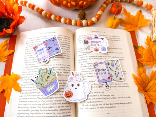 Bookish Halloween Sticker Collection