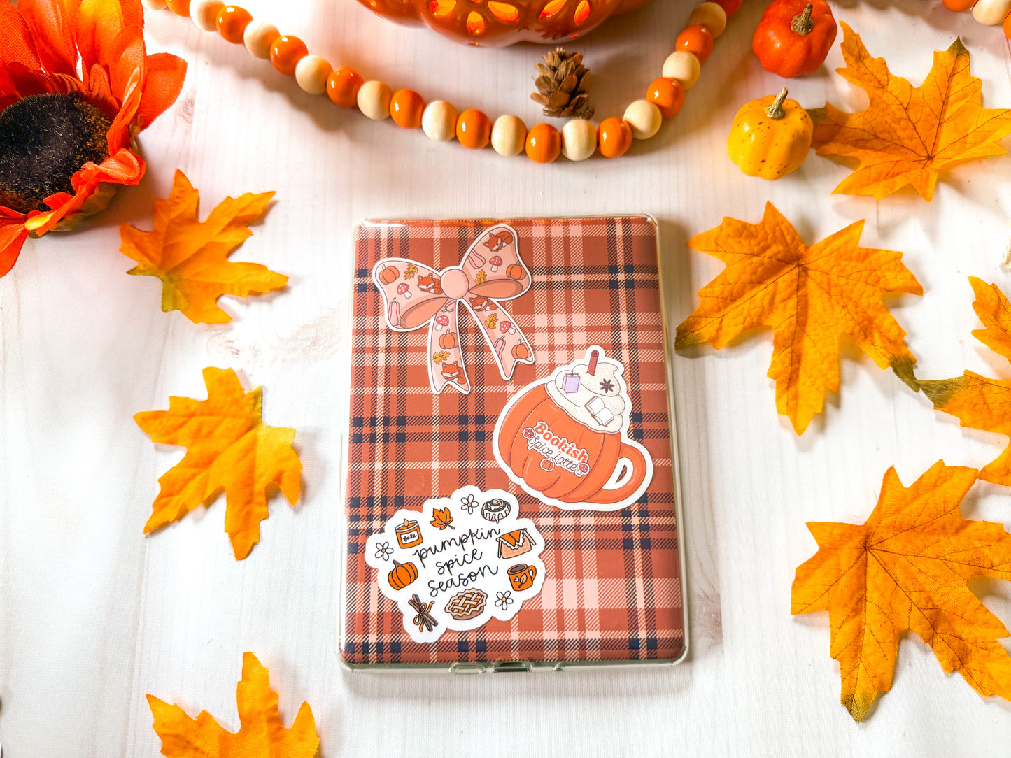 Cozy Fall Bow Sticker