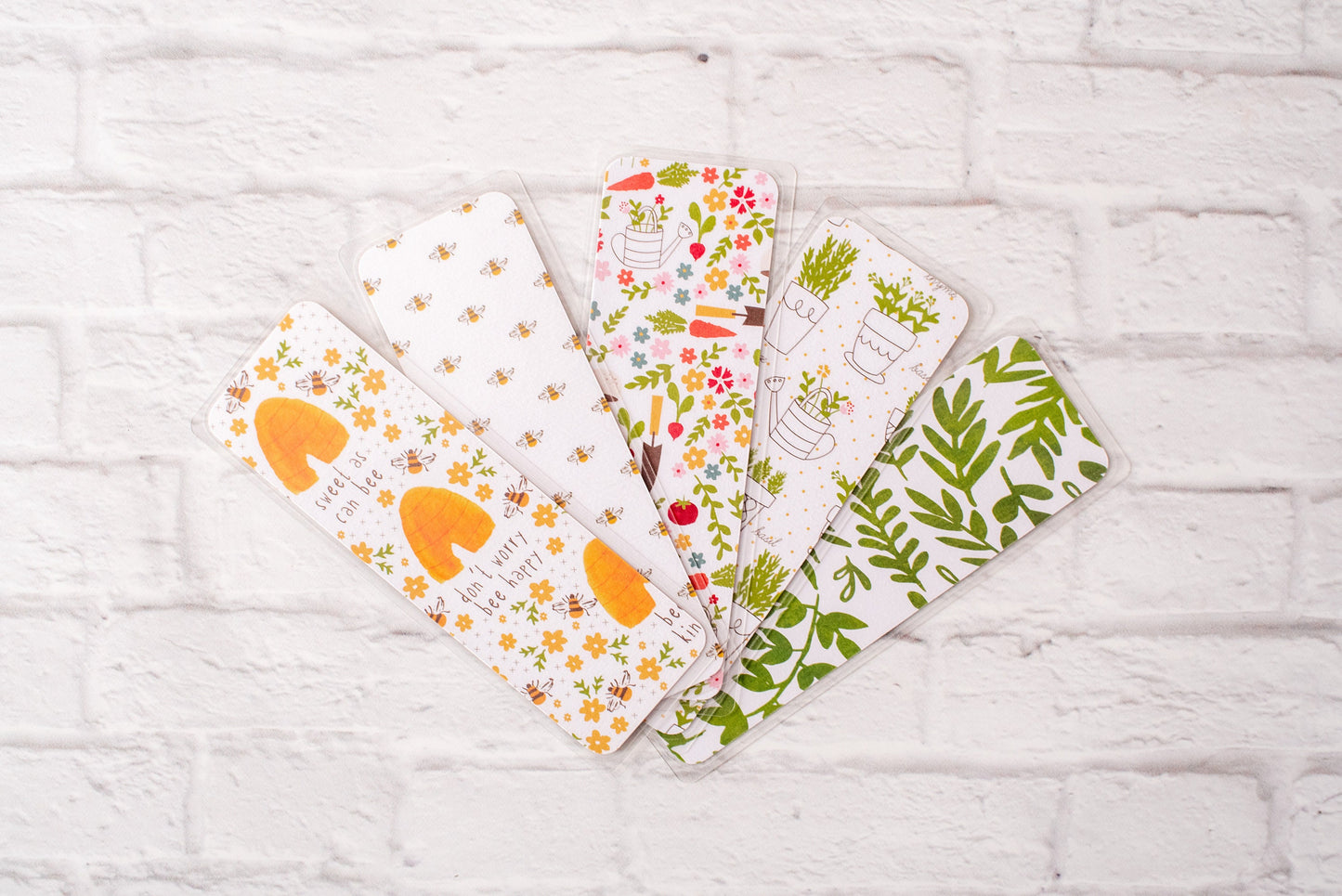 Garden & Bees Bookmarks