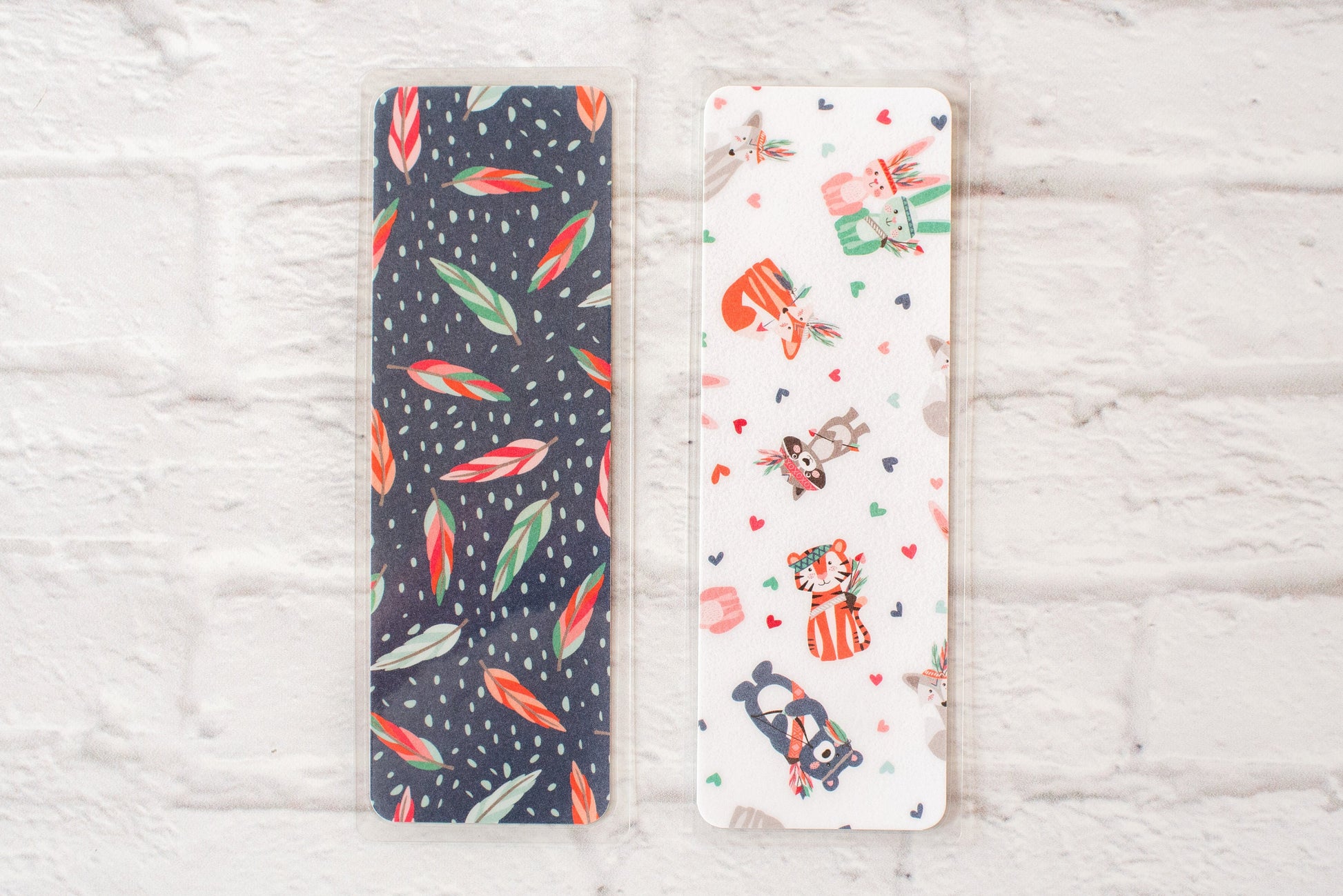 Bow & Arrow Feather Bookmarks