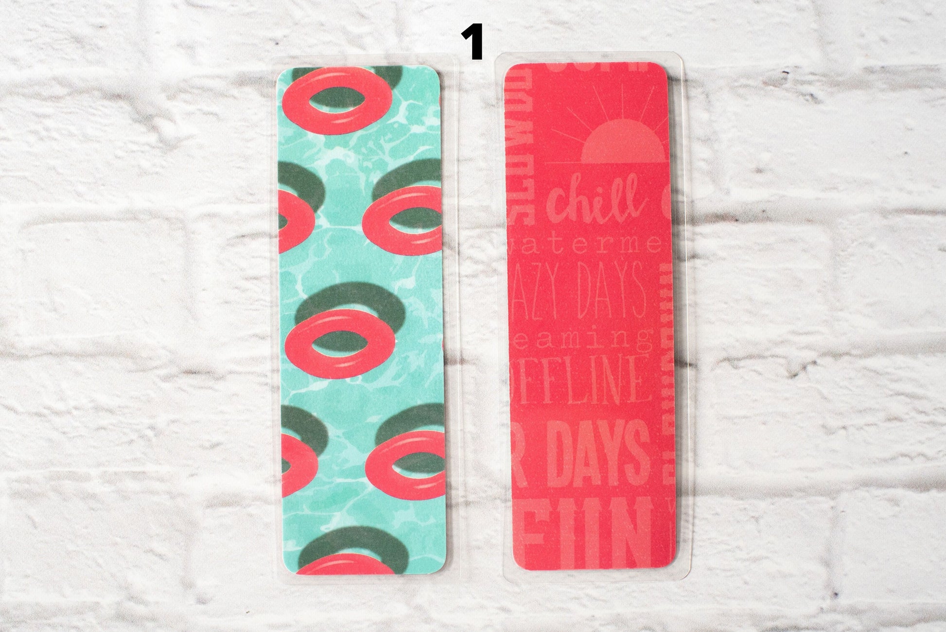 Summer Pool Party Bookmarks