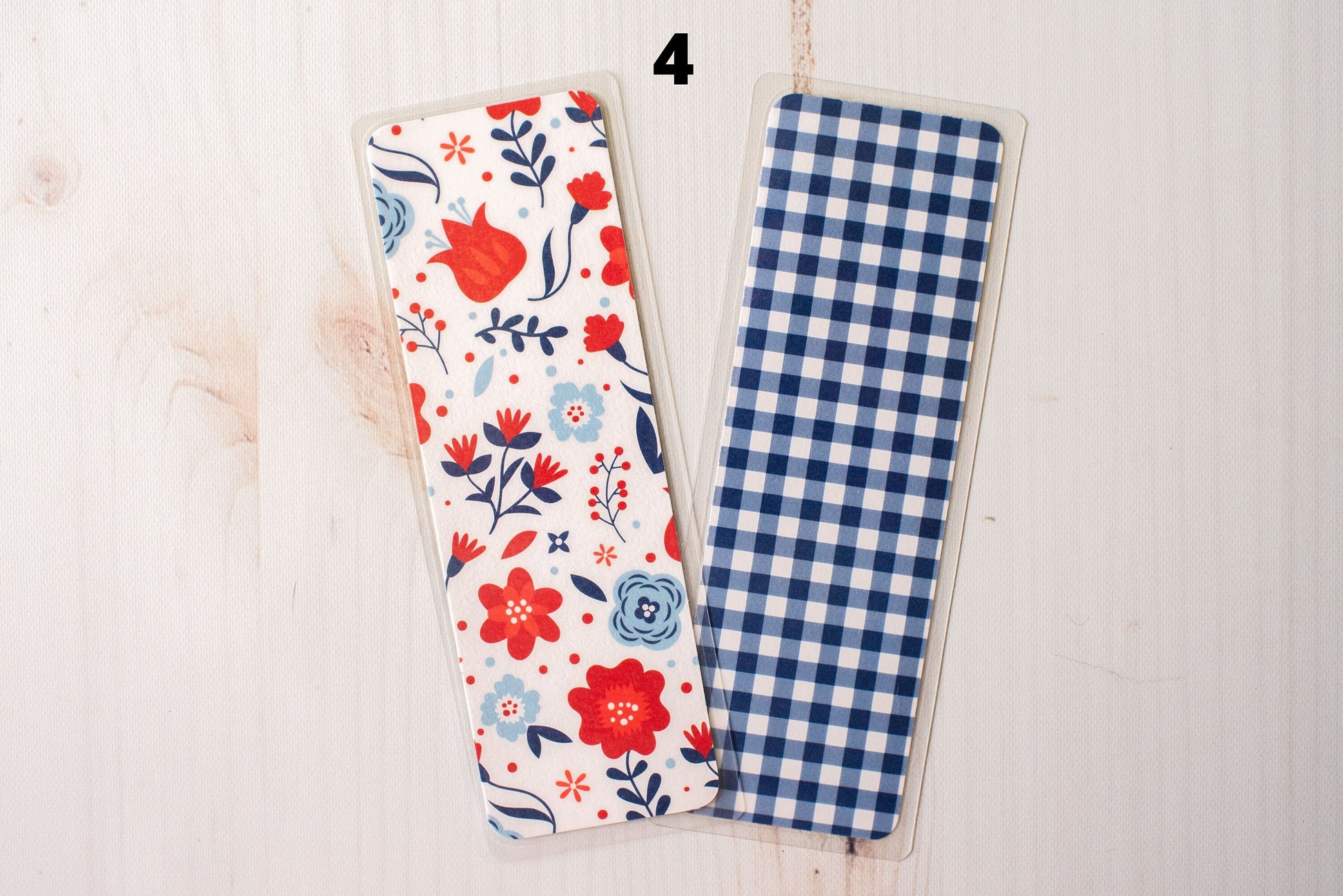 Red White & Blue 4th of July Summer Bookmarks