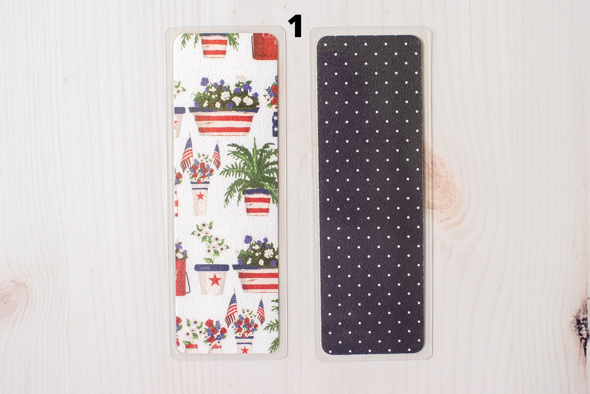 Red White & Blue 4th of July Summer Bookmarks