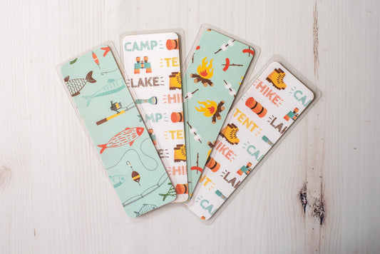 Camping and Fishing Bookmarks