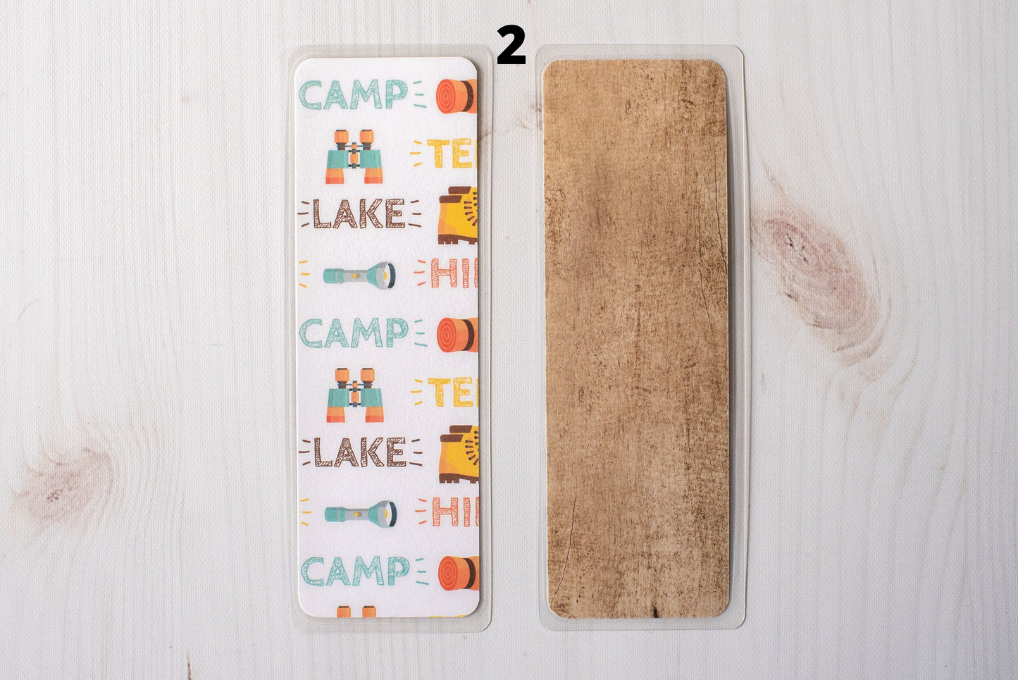 Camping and Fishing Bookmarks