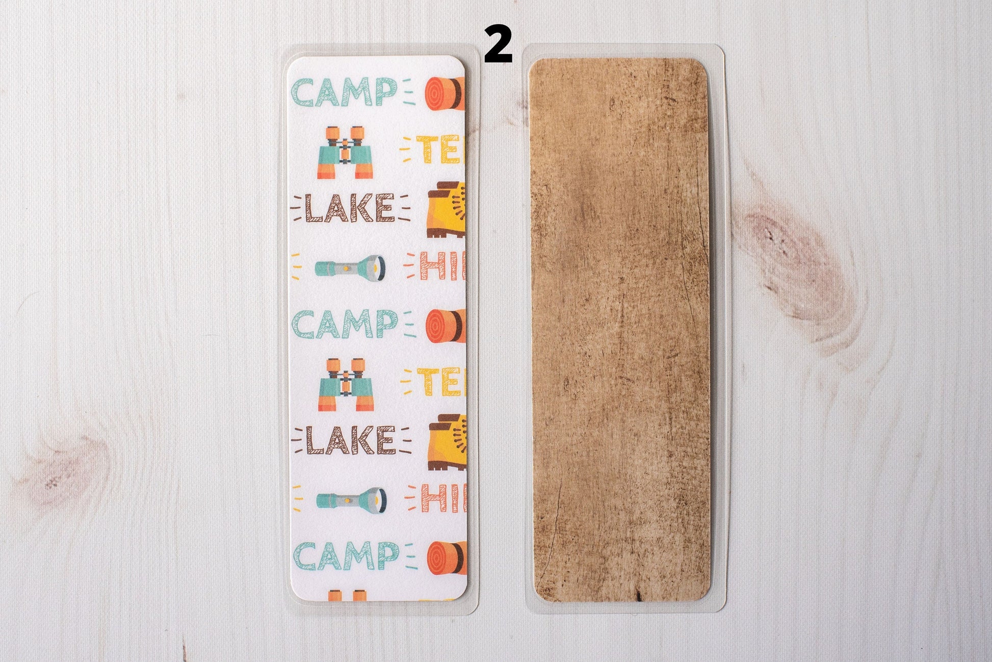 Camping and Fishing Bookmarks
