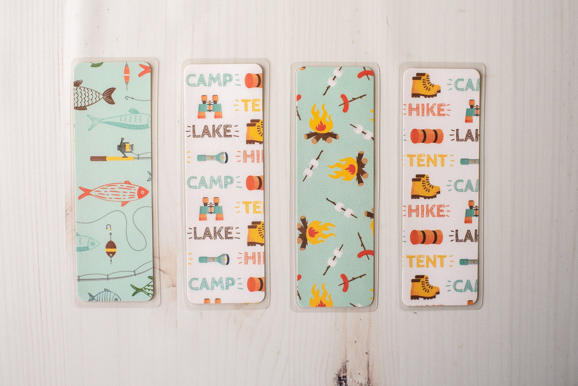 Camping and Fishing Bookmarks