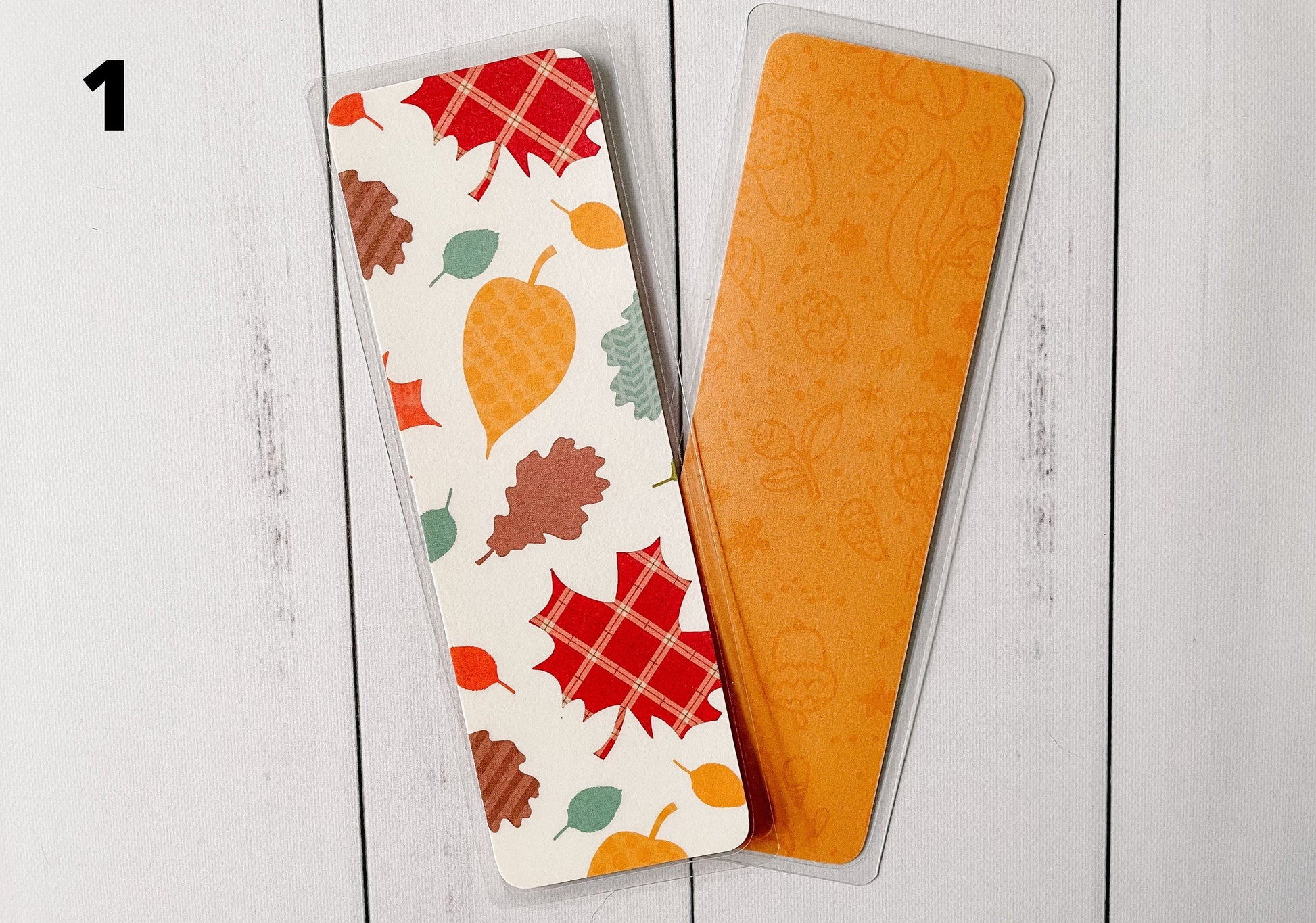 Maple Autumn Fall Bookmarks