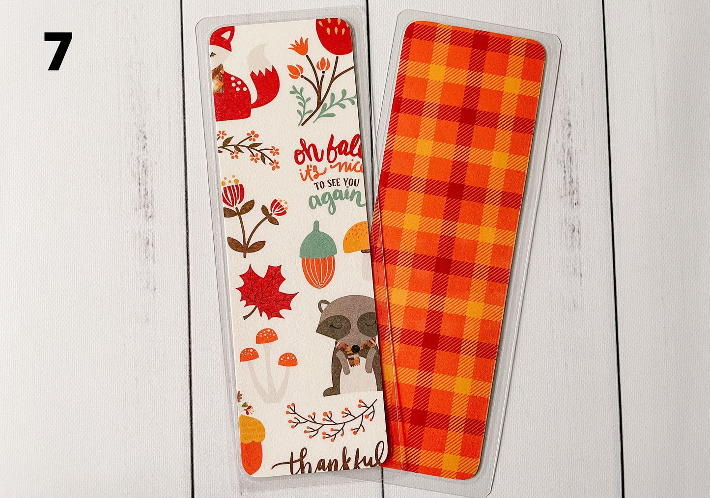 Maple Autumn Fall Bookmarks