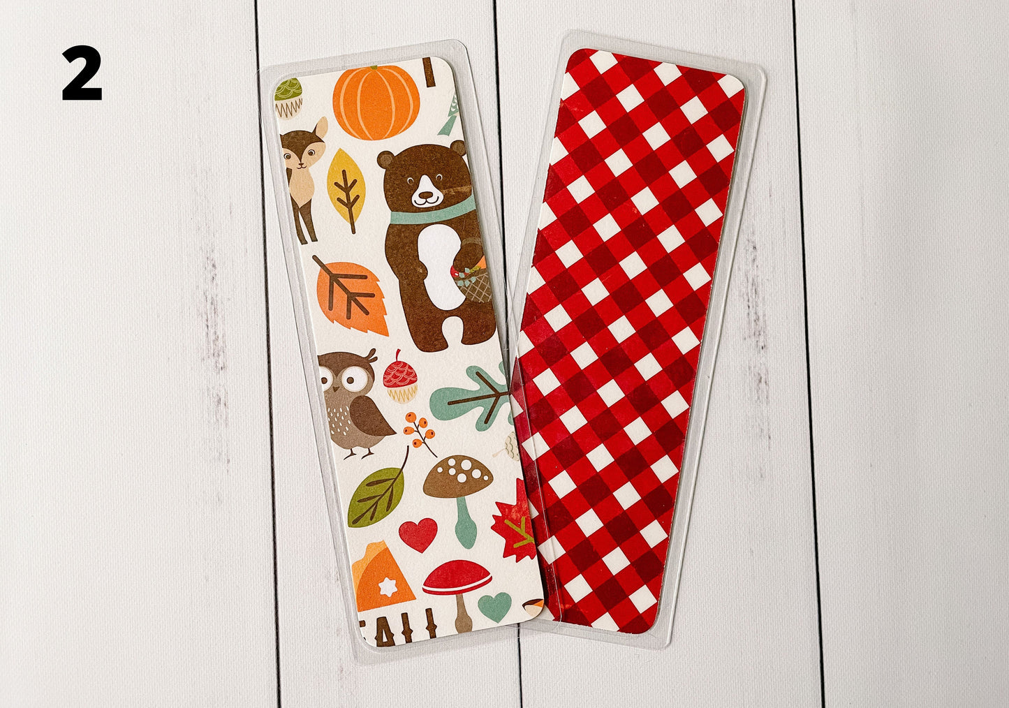 Autumn Woods Fall Bookmarks