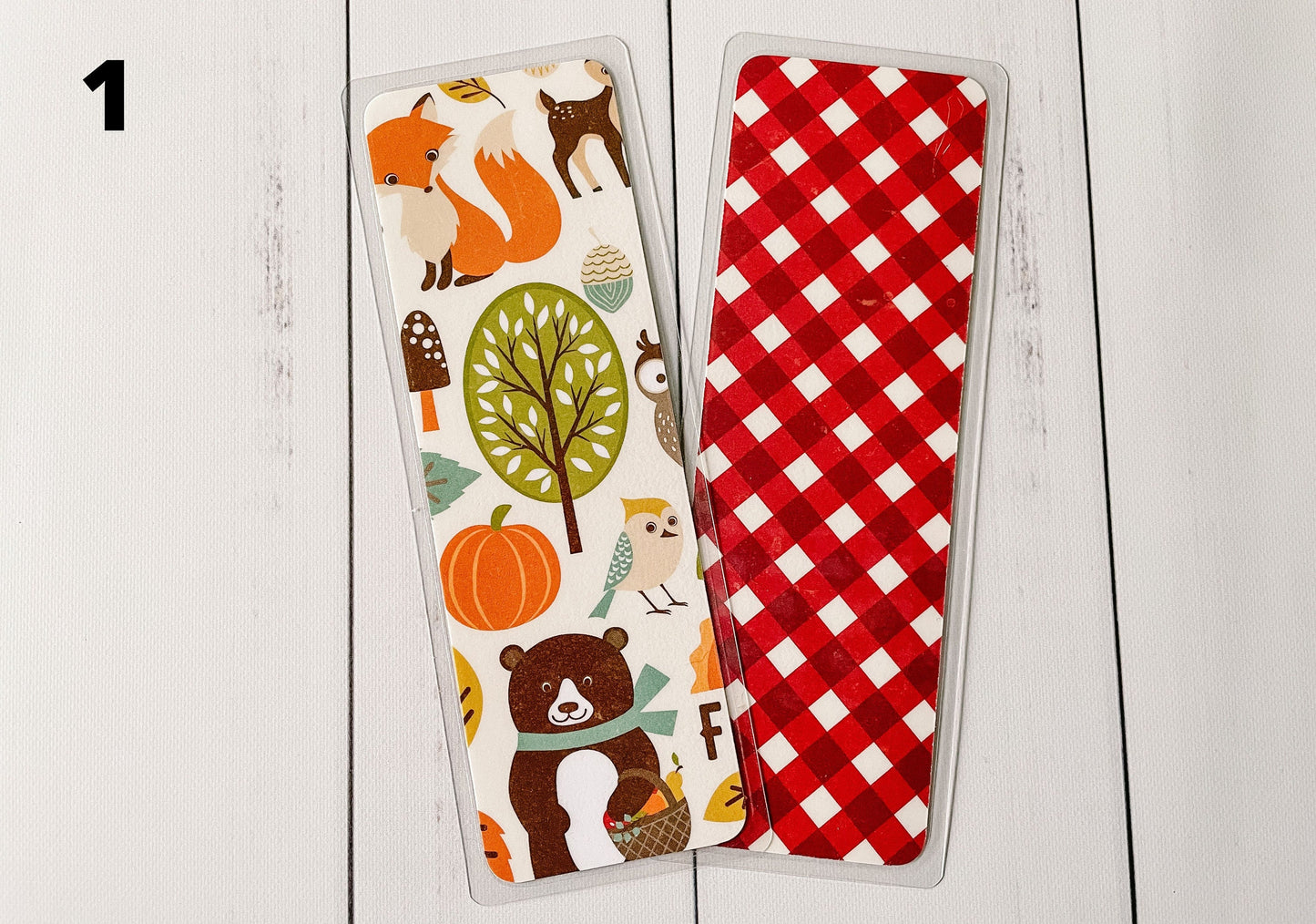 Autumn Woods Fall Bookmarks