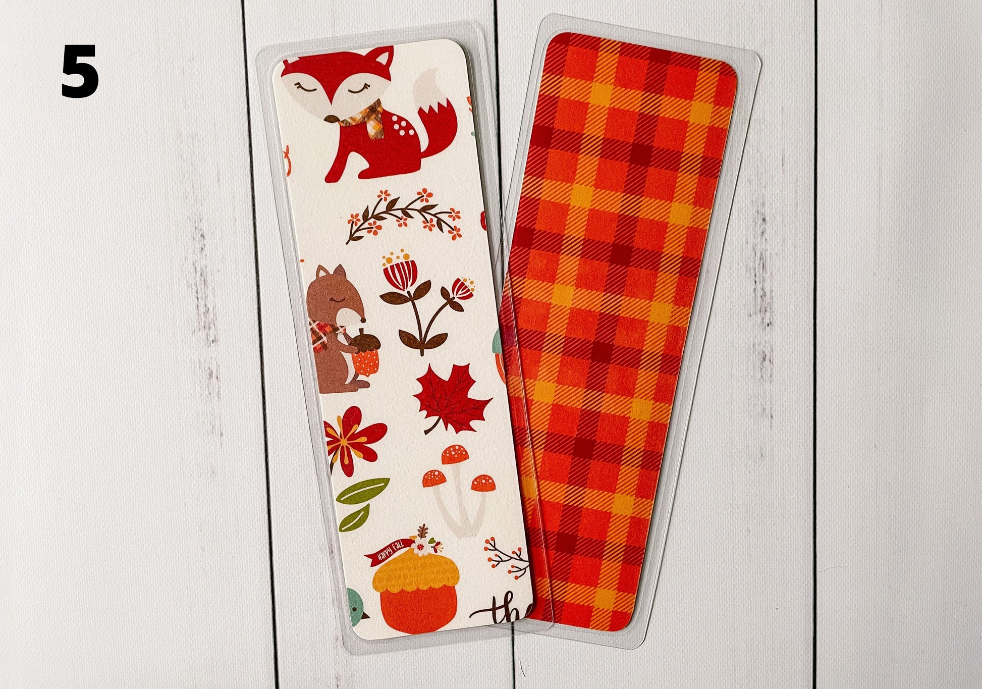 Maple Autumn Fall Bookmarks