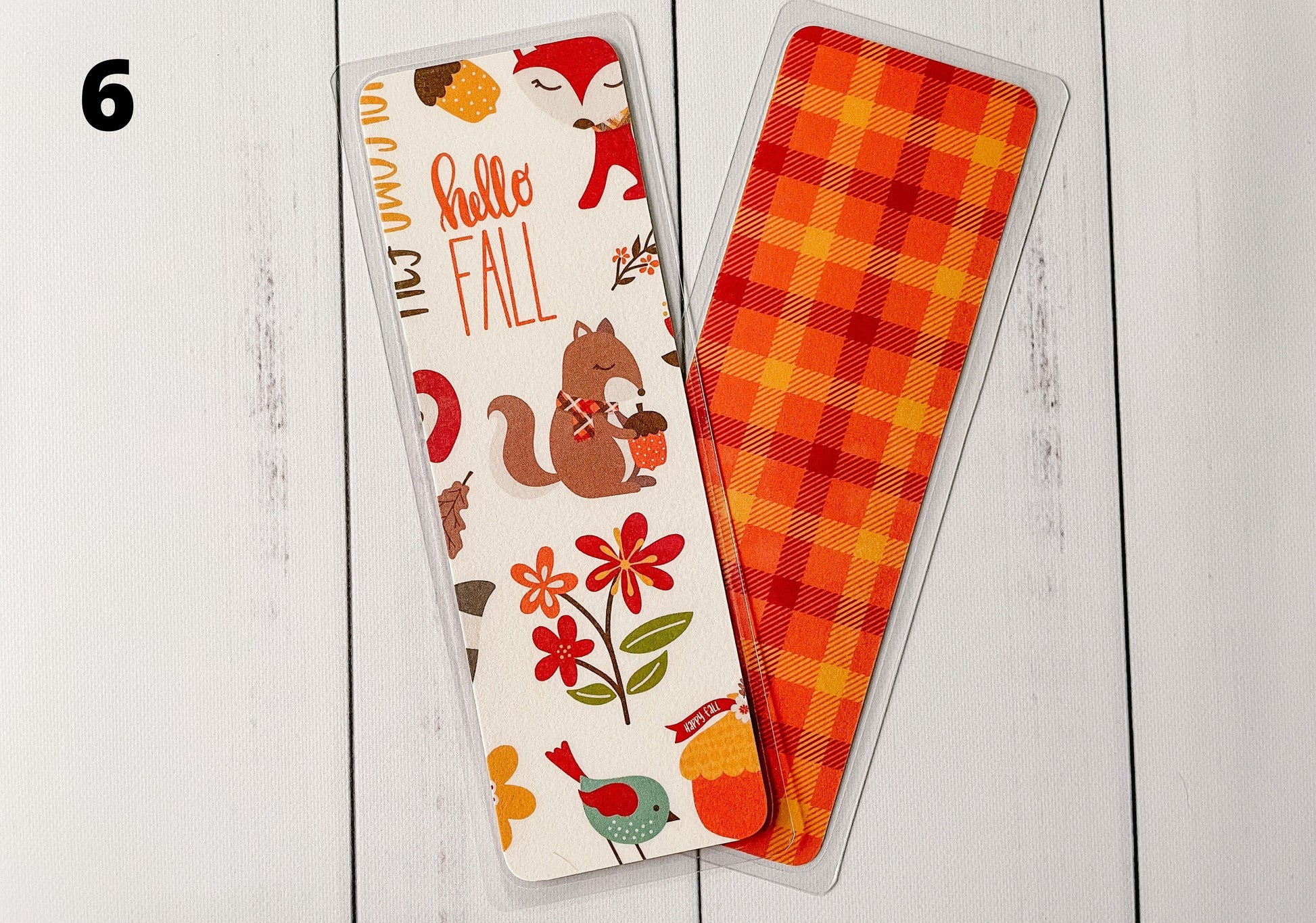 Maple Autumn Fall Bookmarks