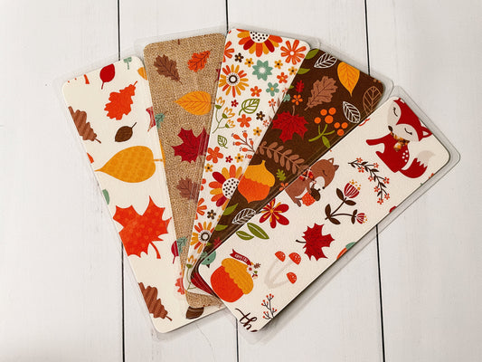 Maple Autumn Fall Bookmarks
