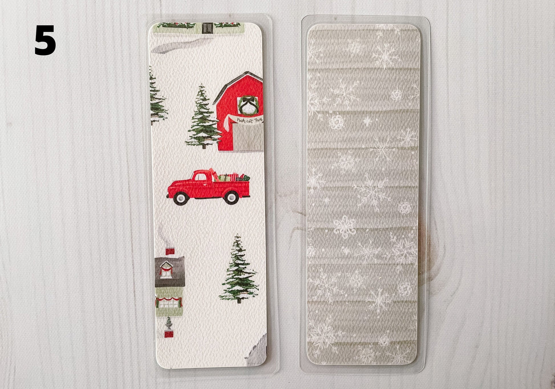 Christmas Tree Farm Bookmarks