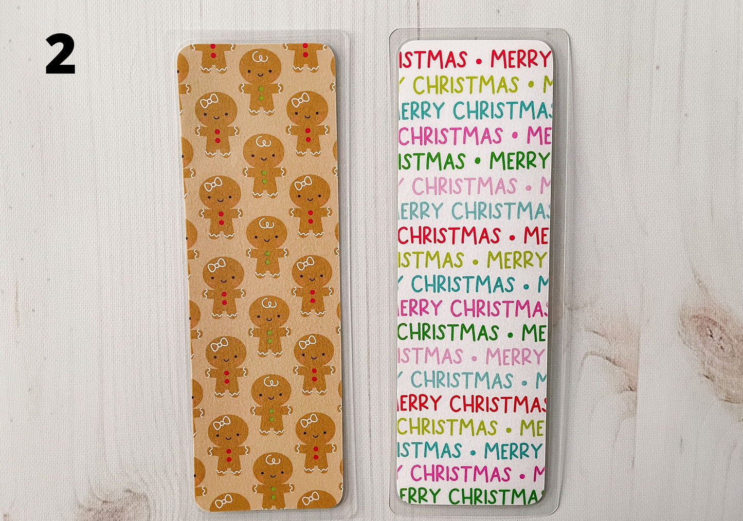 Here Comes Santa Bookmarks