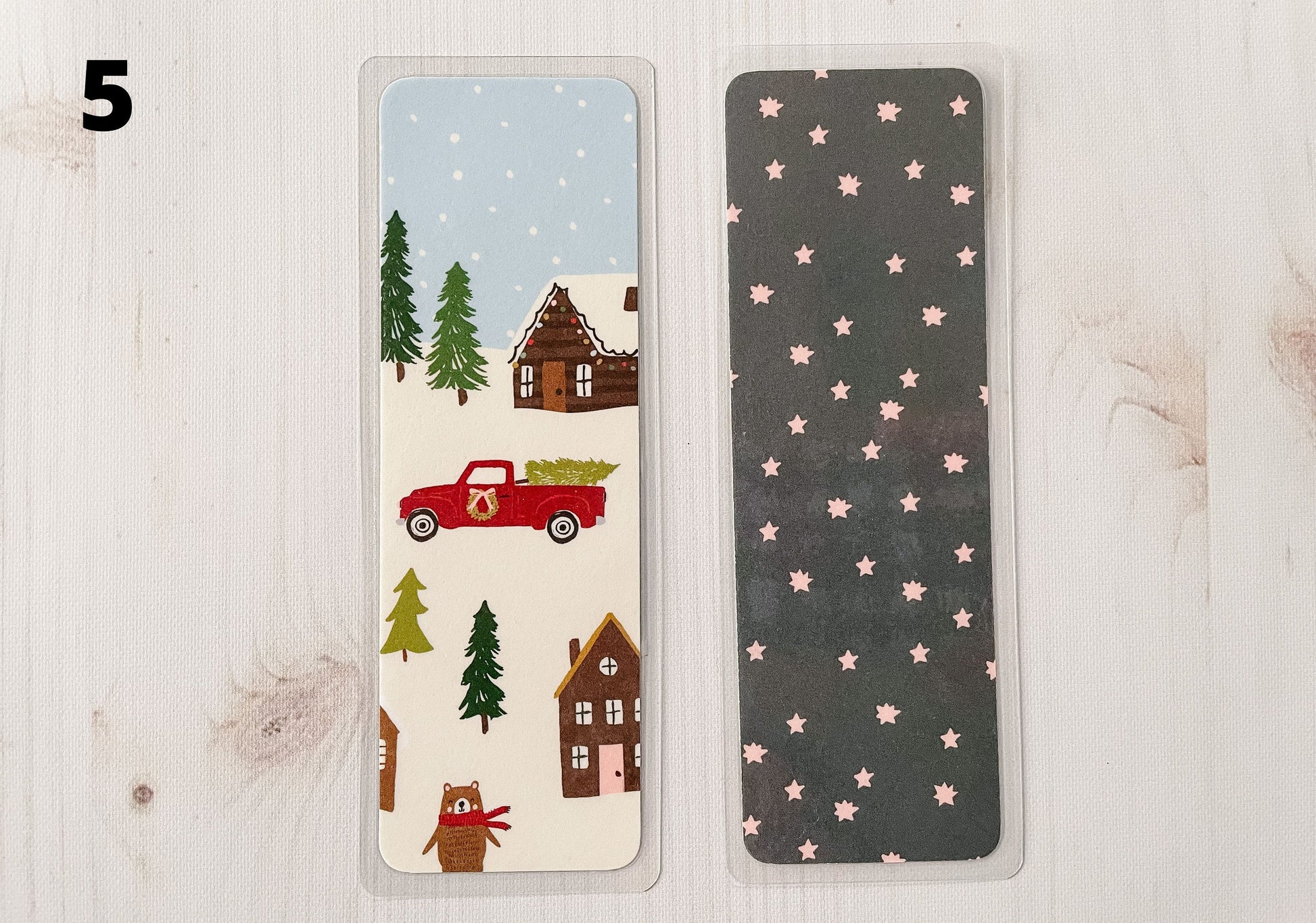 A Country Christmas Bookmarks