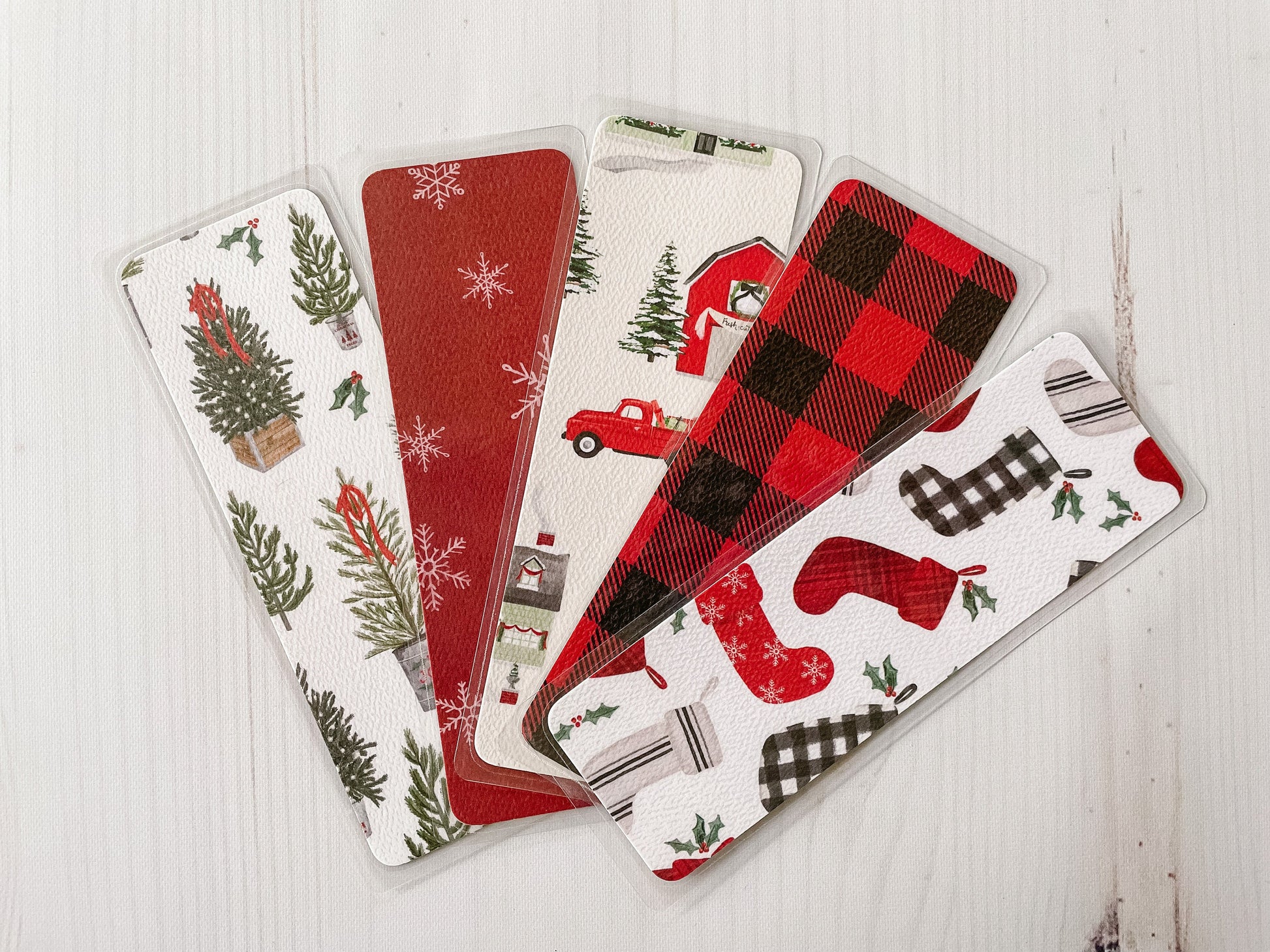 Christmas Tree Farm Bookmarks