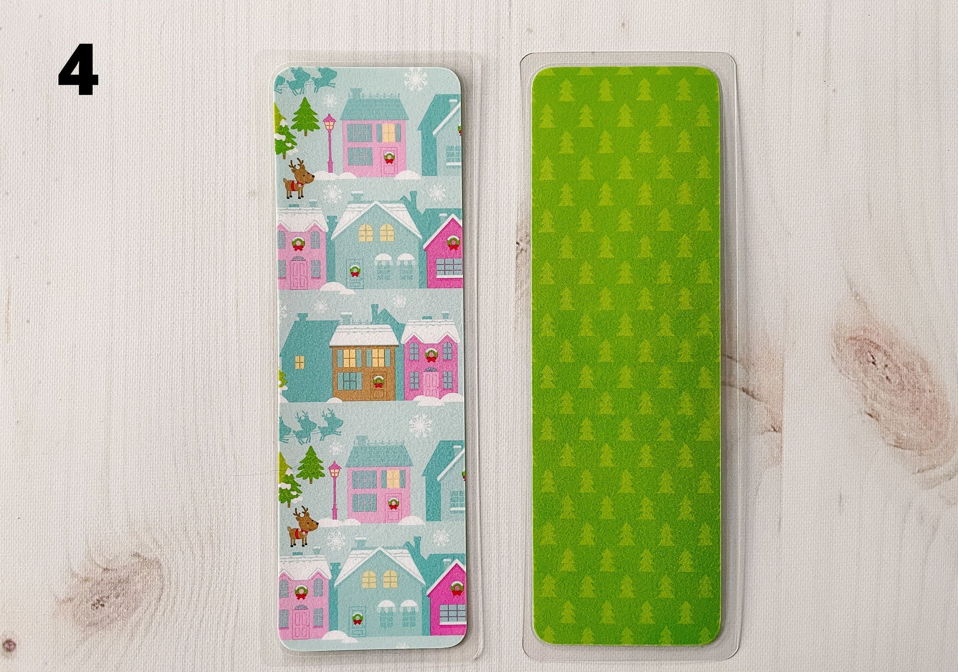 Here Comes Santa Bookmarks