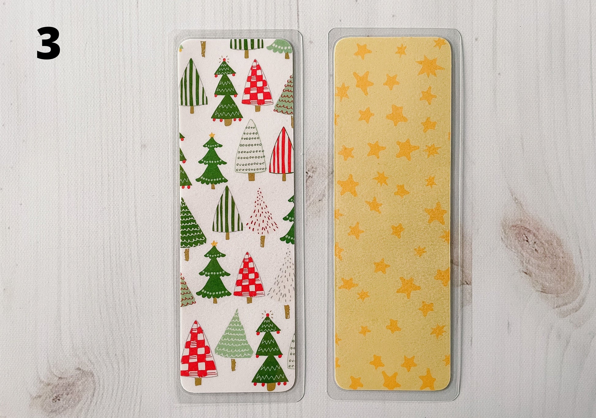 Retro Christmas Bookmarks