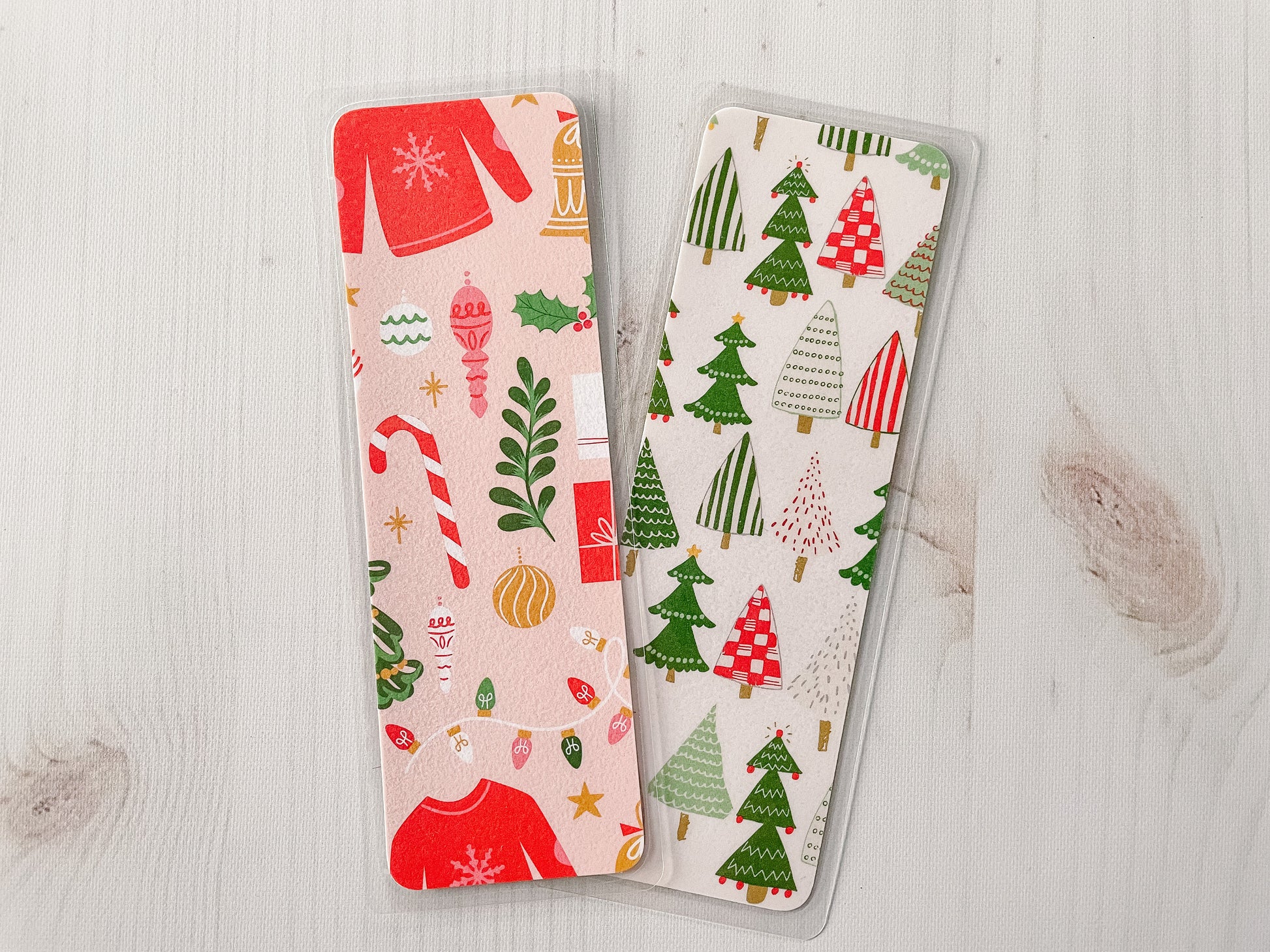 Retro Christmas Bookmarks