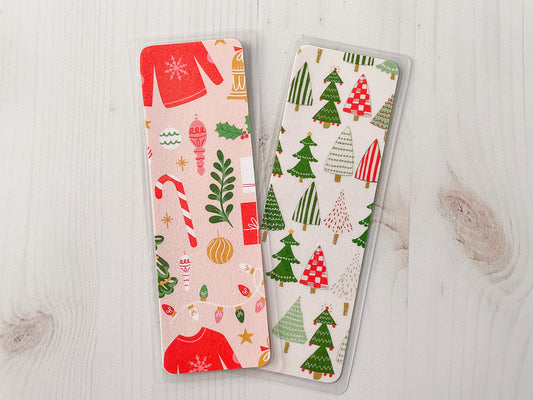 Retro Christmas Bookmarks