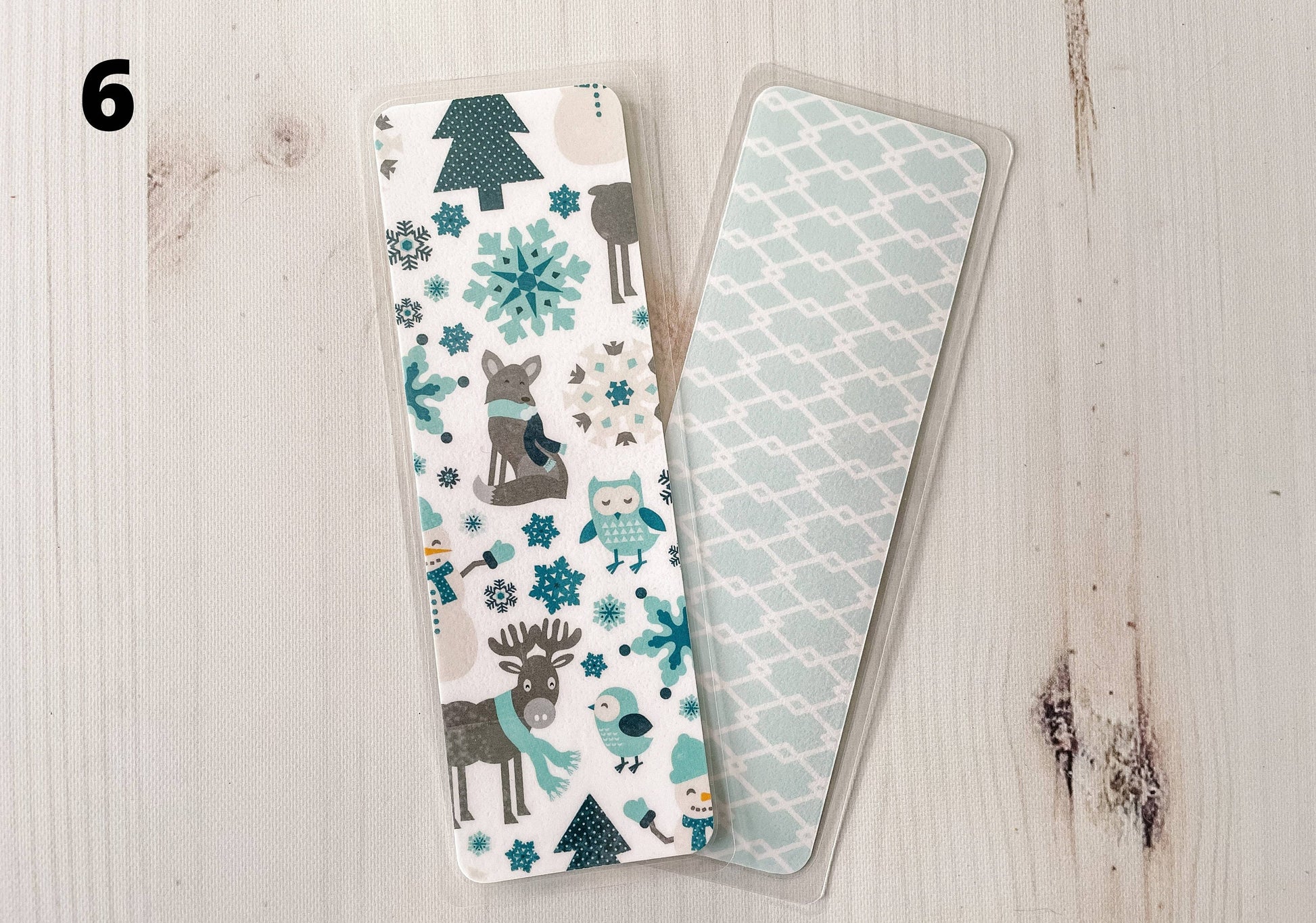 Cozy Winter Bookmarks
