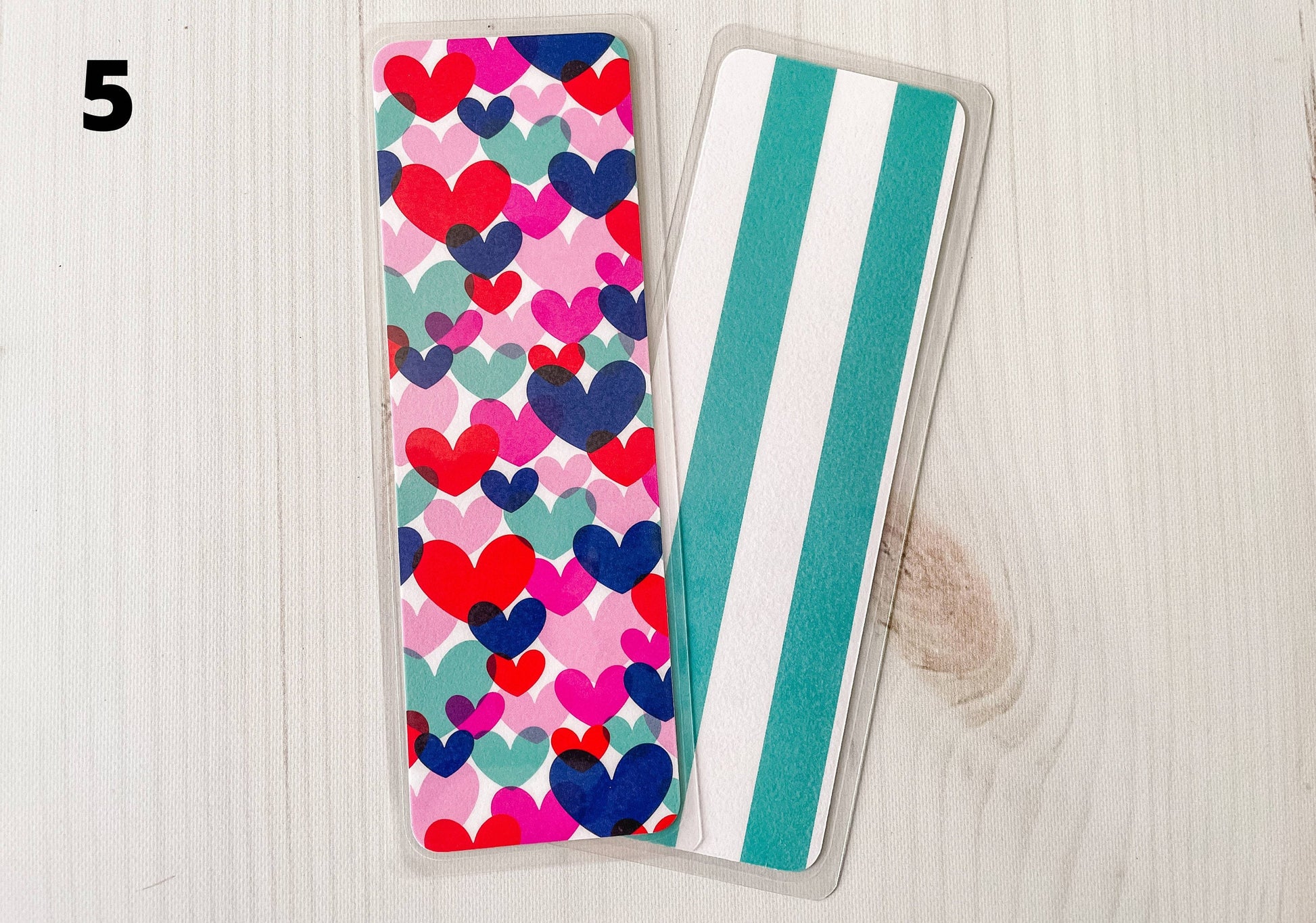 French Kiss Valentine's Day Bookmarks