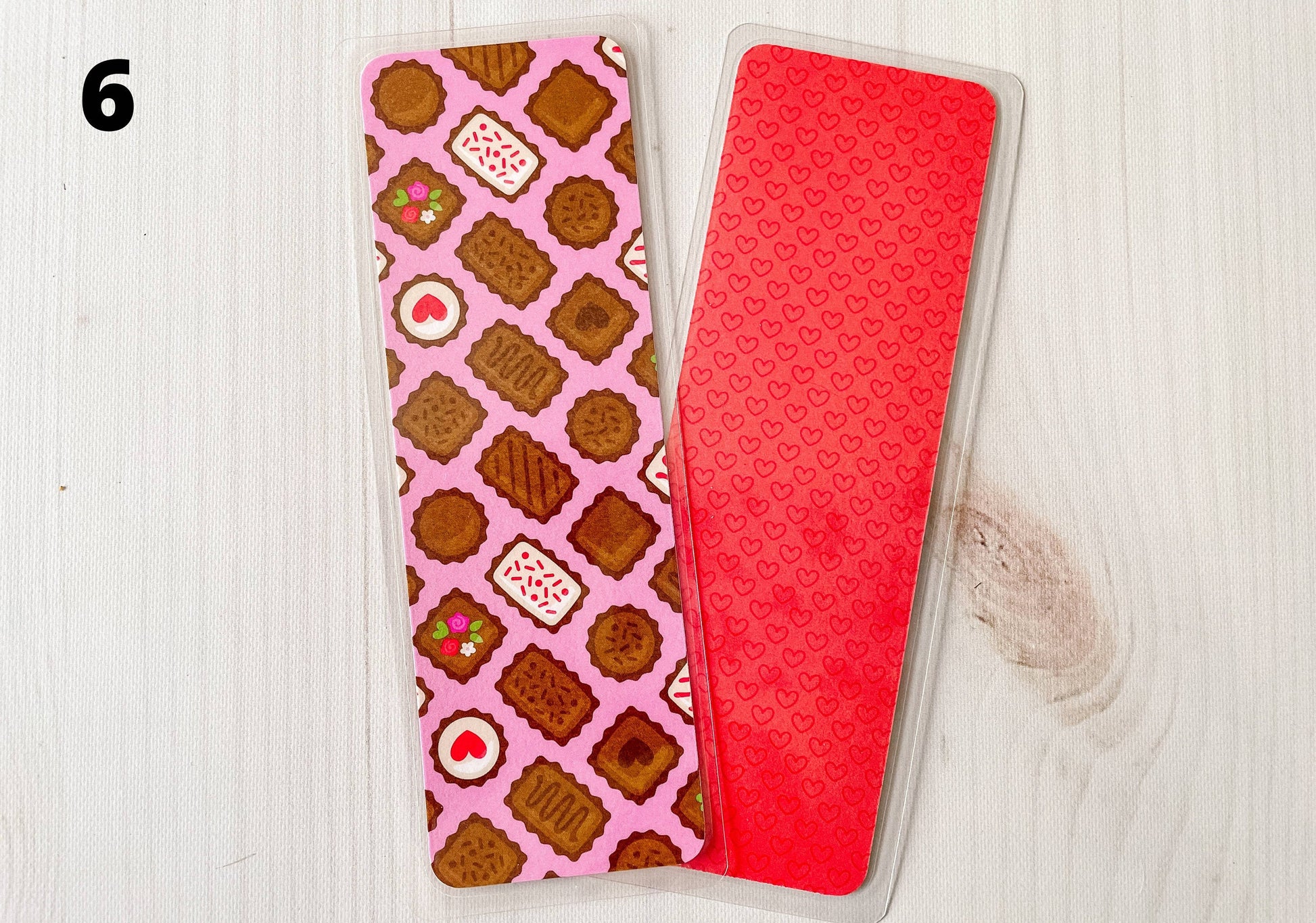 French Kiss Valentine's Day Bookmarks