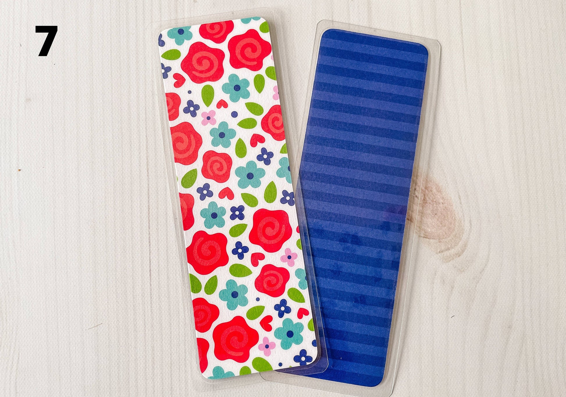 French Kiss Valentine's Day Bookmarks